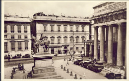 1936-cartolina Foto Genova Hotel De Genes E Monumento A Garibaldi Affrancata 20c - Genova (Genoa)