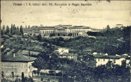 1933-cartolina Firenze Regio Istituto Della S.S.Annunziata Al Poggio Imperiale A - Firenze (Florence)