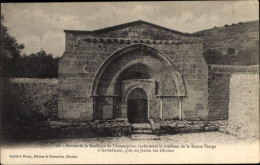 CPA Gethsemane Israel, Eingang Zur Basilika Mariä Himmelfahrt Mit Dem Grab Der Heiligen Jungfrau - Israël