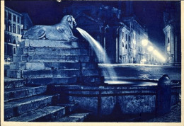 1936-cartolina Illustrata Roma Fontana Piazza Del Popolo Affrancata 10c.Bimillen - Autres & Non Classés