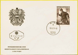 1971-Autriche Osterreich Austria S.1v."pesca Sportiva"su Fdc - Unclassified