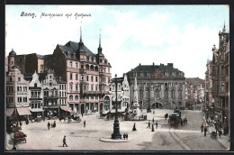 AK Bonn, Marktplatz Mit Rathaus  - Bonn