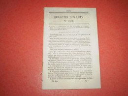 Bulletin Des Lois: Fondation D'un Collège Catholique Arménien à Paris Samuel Moorat; Legs Singer;  Collège Royal Alençon - Décrets & Lois