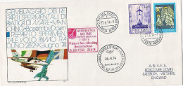 1974-Vaticano Gemellaggio Dei Reparti Sperimentali Di Pratica Di Mare Corriere A - Airmail