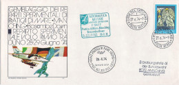 Vaticano-1974 Gemellaggio Dei Reparti Sperimentali Di Pratica Di Mare Corriere A - Airmail