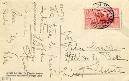 1931-cat.Sassone Euro 65, "Fiuggi Visto Da Piazza Trento E Trieste-Villini" Virg - Poststempel