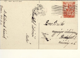 1928-Filiberto 75c. Isolato Su Cartolina Genova Monumento Duca Di Galliera Diret - Poststempel