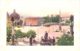 CPA Carte Postale Italie Roma Piazza Del Popolo  VM81431 - Places & Squares