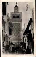 CPA Tunis, Tunesien, Rue Sidi Ben Arbes - Tunisia