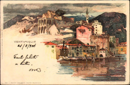 1900-Ventimiglia Cartolina Viaggiata - Imperia
