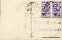 1946-annullo Di Pulfero Udine 24 Dicembre (raro L'uso Così Tardivo Di Francoboll - Storia Postale