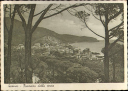 1950-"Spotorno Panorama Dalla Pineta"francobollo Asportato - Savona