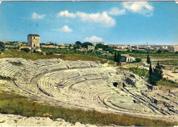 1967-cartolina Siracusa Teatro Greco Affrancata L.5 Siracusana+L.20 Di Giornata  - Siracusa