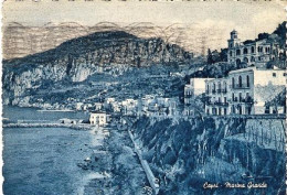 1956-cartolina Capri Napoli Marina Grande Diretta In Francia Affrancata L.12 Sir - Napoli