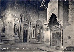 1955-cartolina Firenze Chiesa Di Orsanmichele Diretta In Francia Affrancata L.35 - Firenze (Florence)