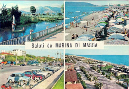 1959-cartolina Marina Di Massa Diretta In Francia Affrancata L.25 Siracusana Iso - Massa