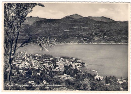 1955-cartolina Lago Maggiore Baveno Verbania Diretta In Francia Affrancata L.12  - Verbania