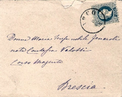 1883-Autriche Osterreich Austria Busta Affr. 10kr.Francesco Giuseppe I Stampa Gr - Autres & Non Classés