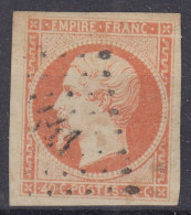 TIMBRE FRANCE EMPIRE N° 16 OBLITERATION PC 1141 DREUX EURE & LOIR - TB MARGES - 1853-1860 Napoleon III