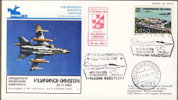 1980-cartolina Illustrata Manifestazioni Filateliche Nazionali Verona 80 Volo Po - Luftpost