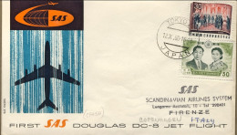 1960-Giappone Japan SAS Volo Polare Di Ritorno Via Copenhagen Tokyo Roma Del 12  - Other & Unclassified