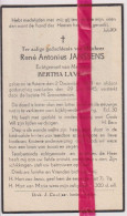 Devotie Doodsprentje Overlijden - Rene Janssens Echtg Bertha Lavent - Astene 1903 - 1945 - Todesanzeige