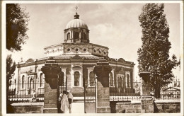 1937-Eritrea Addis Abeba Cartolina Foto La Chiesa Copta Di San Giorgio Affrancat - Erythrée