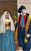 1920circa-costumi Sardi Sposi Nel Costume Antico - Costumi