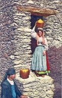 1920circa-costumi Sardi Aritzo - Costumes