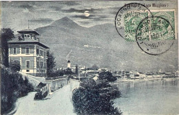 1912-cartolina Lago Maggiore Cannobio Verbania Diretta In Francia Affrancata Cop - Verbania