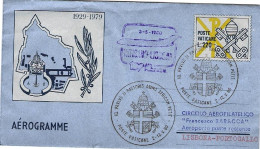 Vaticano-1980 L.220 50 Dello Stato I^volo Air Portugal Roma Lisbona - Airmail