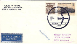 1964-AustriaI^volo Caravelle Vienna Roma Del 1 Aprile - Sonstige & Ohne Zuordnung