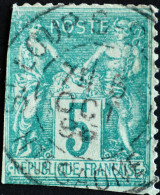 -Sage N°75  Type Ll Ob: ST LOUP-S-SEMOUSE 69   ( Second Choix ) 1895. - 1876-1898 Sage (Type II)