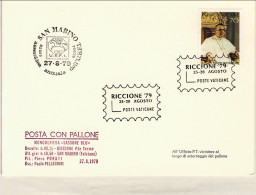 1979-Vaticano Cartoncino Del Governatorato Affrancato L.70 Papa Luciani Bollo Am - Poste Aérienne