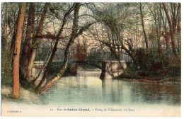 92 / Parc De SAINT-CLOUD - Etang De Villeneuve - Le Pont - Saint Cloud