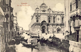 Y1923-cartolina IllustrataVenezia Rio Dei Mendicanti Diretta In Cecoslovacchia A - Venezia