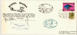 1978-cartolina Trasportata Dall'aeroporto Di Lucca-Tassignano A Massa-Cinquale N - 1971-80: Marcophilie