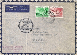 1946-Liechtenstein Volo Speciale Diretto In Svizzera Masesha-Schaan - Air Post