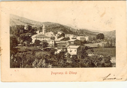1901-cartolina Panorama Di Ottone Piacenza,viaggiata,francobollo Asportato - Piacenza