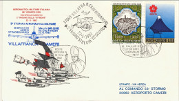 Vaticano-1982 Volo Speciale Celebrativo 2 Raduno Delle "streghe" Dispaccio Aereo - Airmail