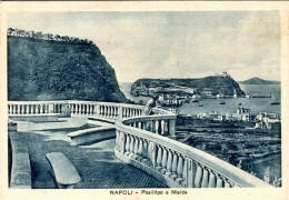 1947-cartolina Napoli-Posillipo E Nisida Affrancata L.1+L.3 Democratica Con Segn - Napoli