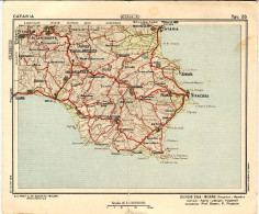 1932-cartolina Doppia Di Laboratorio Chimico Farmaceutico Zoja Di Milano,cartina - Cartes Géographiques