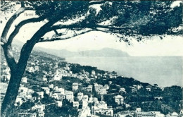 1939-cartolina Illustrata Genova Nervi Panorama Affrancata 15c. Imperiale Con An - Genova (Genoa)
