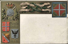 1904-"57 Reggimento Fanteria" - Patriotiques