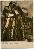 1942-"Lettere Al Campo"disegnata Da A.G.Santagata A Cura Della Associazione Nazi - Patriotic