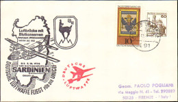 1978-Germania Busta Illustrata Variamente Affrancata Per Il Volo Unicef Della Lu - Briefe U. Dokumente