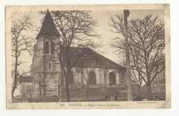 93/ CPA - Pantin - Eglise Saint Germain - Pantin