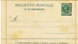 1906-biglietto Postale Nuovo 5c. Leoni - Marcofilie