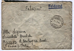 1944-feldpost 80271 Del 01.07 Per Marega Bevilacqua - Weltkrieg 1939-45