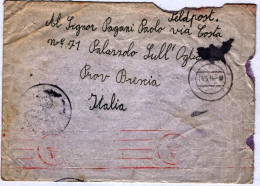 1944-feldpost 80071 Del 14.03 Per Palazzolo Sull'Oglio - Weltkrieg 1939-45